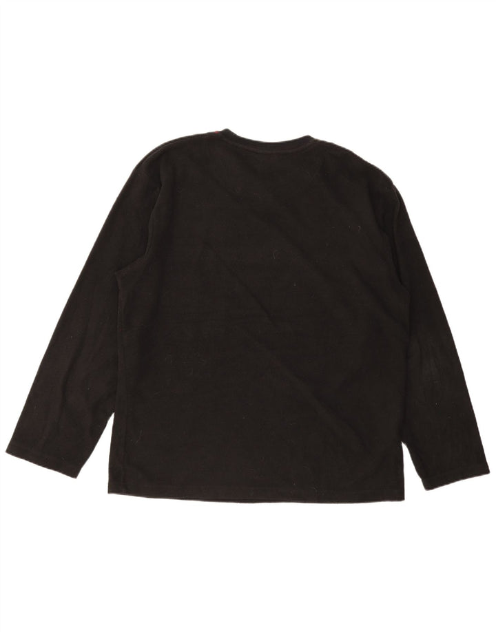 IZOD Fleecetrøje til mænd Stor sort polyester
