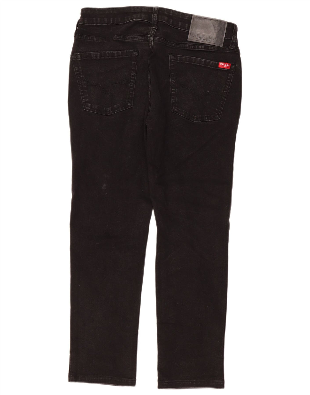 Guess Dame Slim Tapered Jeans W32 L27 Sort