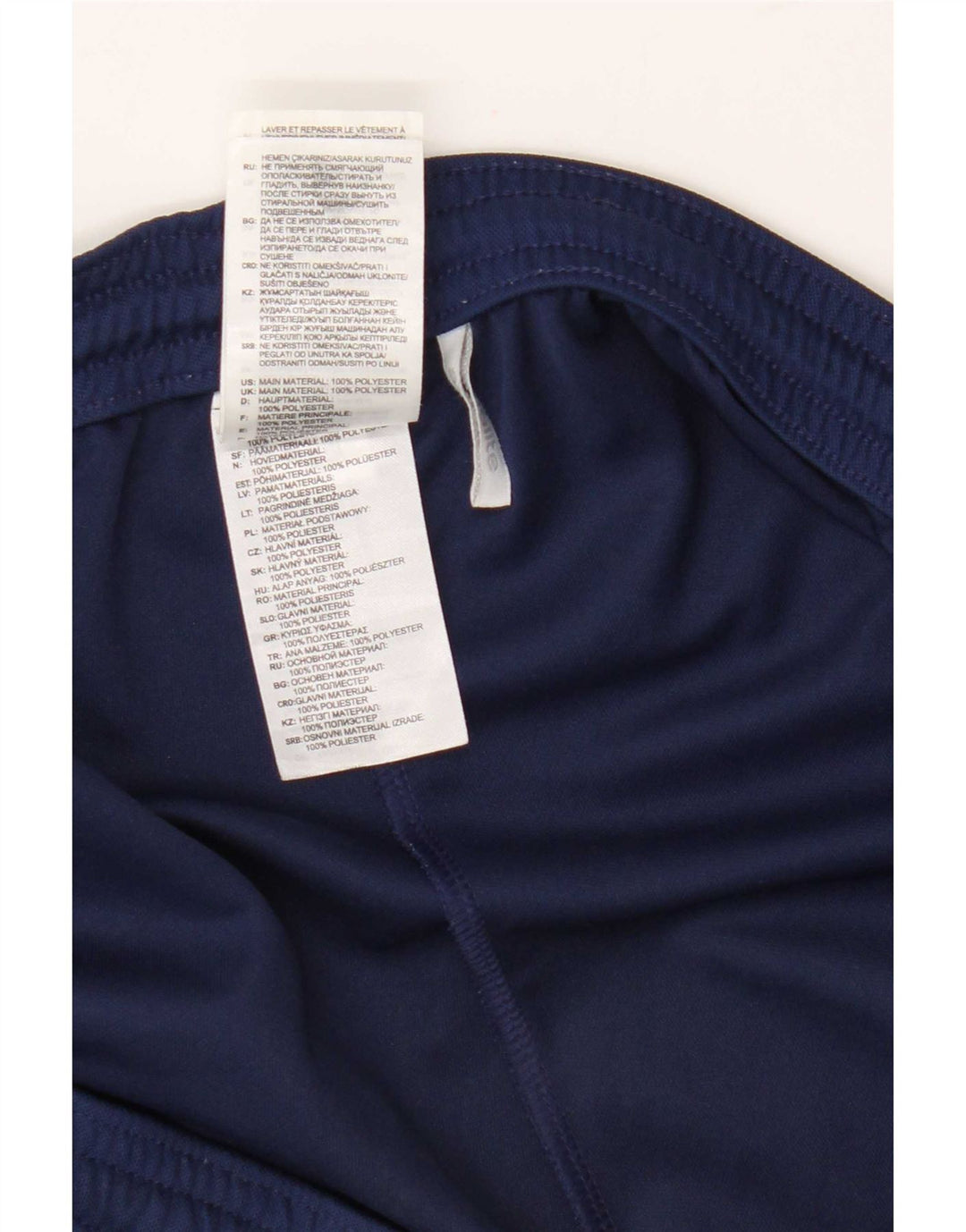 Adidas Herre Climalite Sportshorts store marineblå polyester