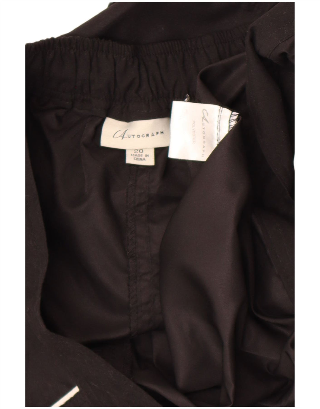 Marks & Spencer Svømmeshorts til kvinder med autograf 20 2XL sort polyester