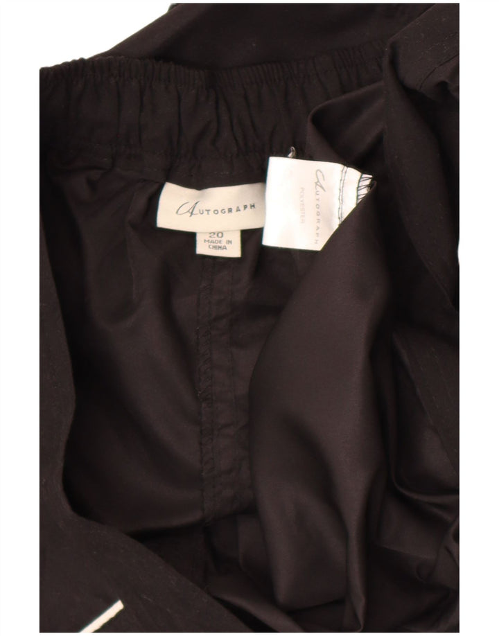 Marks & Spencer Svømmeshorts til kvinder med autograf 20 2XL sort polyester