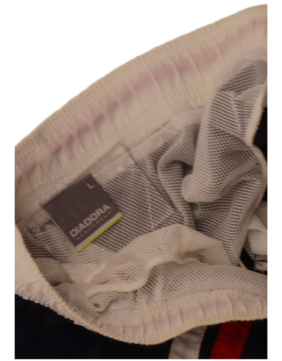 Diadora Herre grafiske sportsshorts store marineblå farveblok