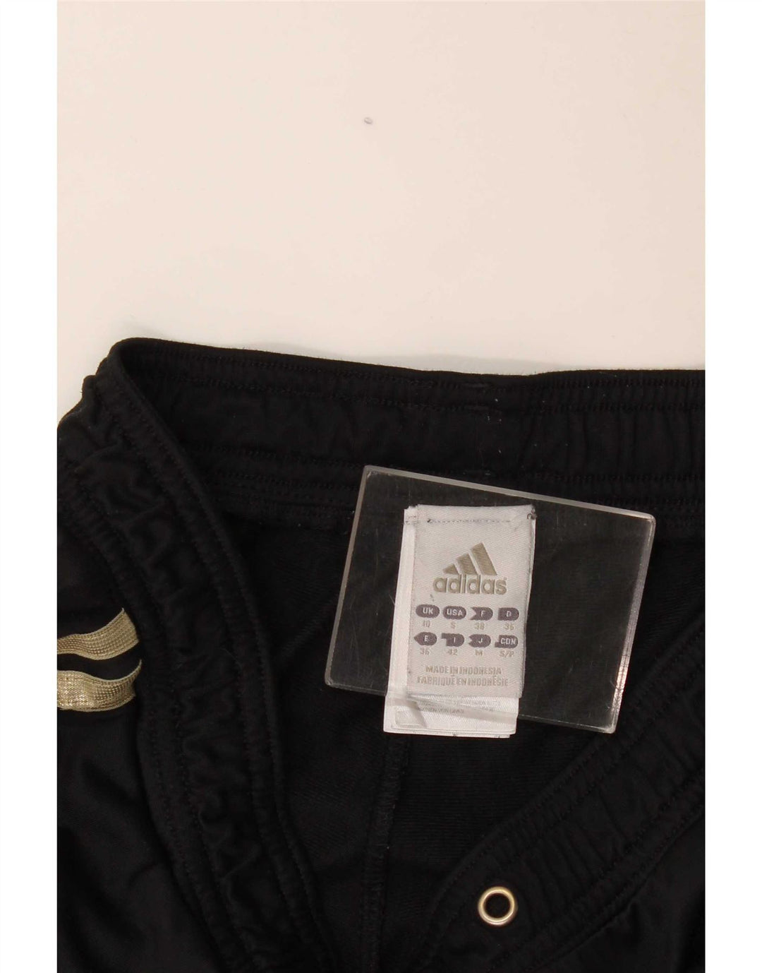 Adidas Træningsdragtsbukser til kvinder UK 10 Small Black Polyester