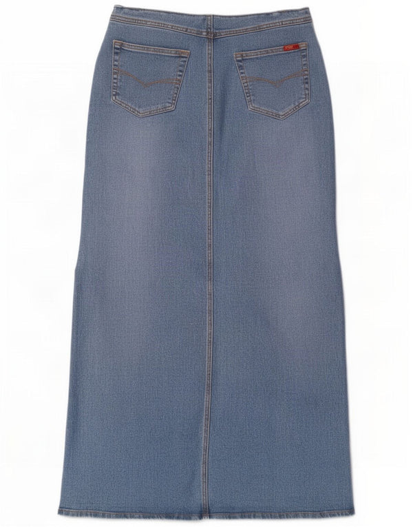 Only Womens Denim Nederdel EU 40 Medium W30 Blue Cotton