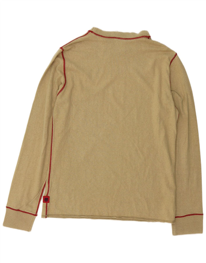 Timberland Herre Crew Neck Jumper Sweater XL Beige Hamp