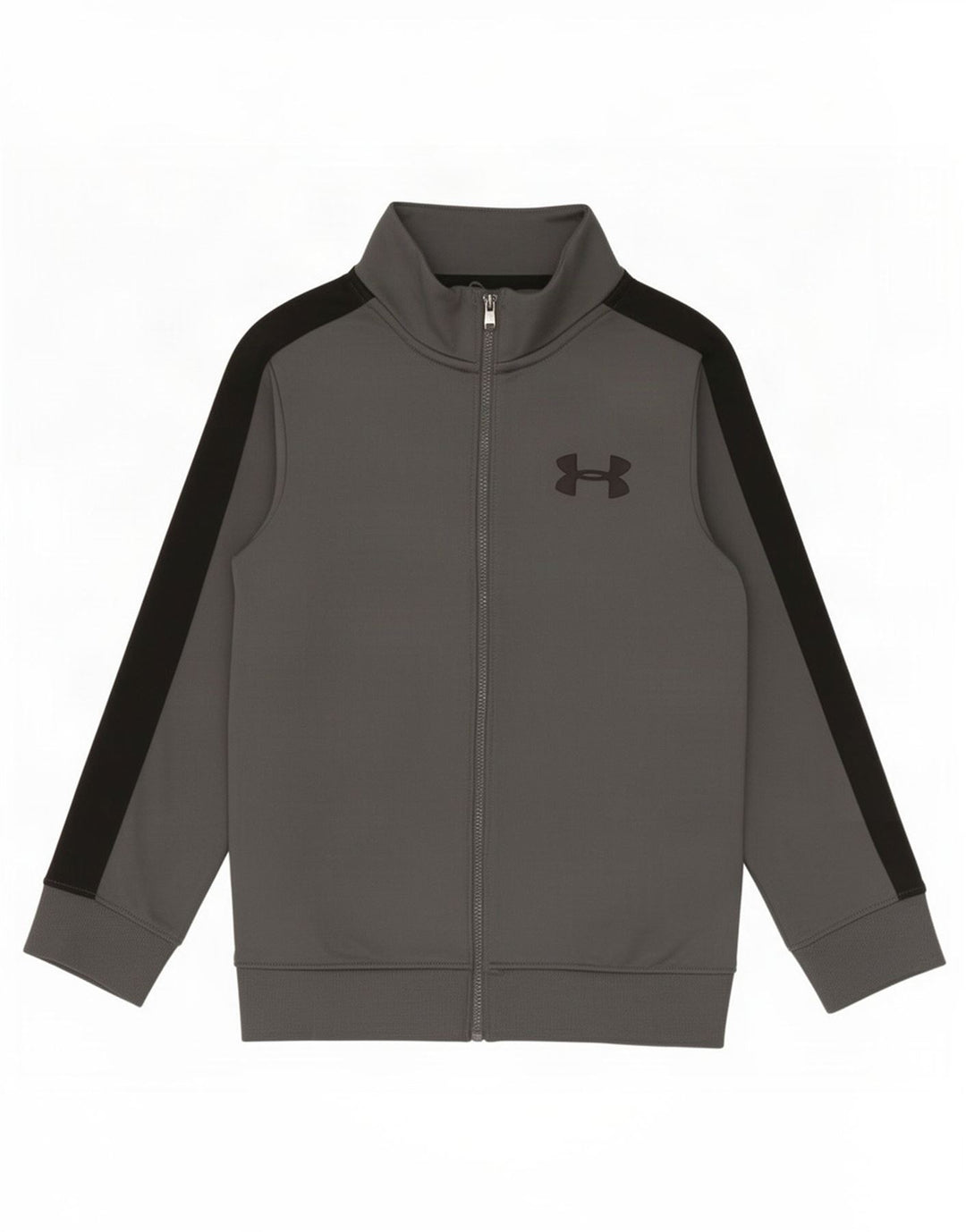 Under Armour drenge træningsdragt topjakke 7-8 år lille grå farveblok