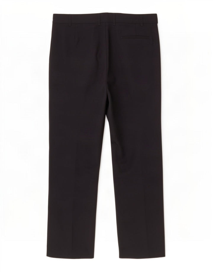 Marks & Spencer Straight Suit Bukser til mænd W38 L31 Marineblå polyester