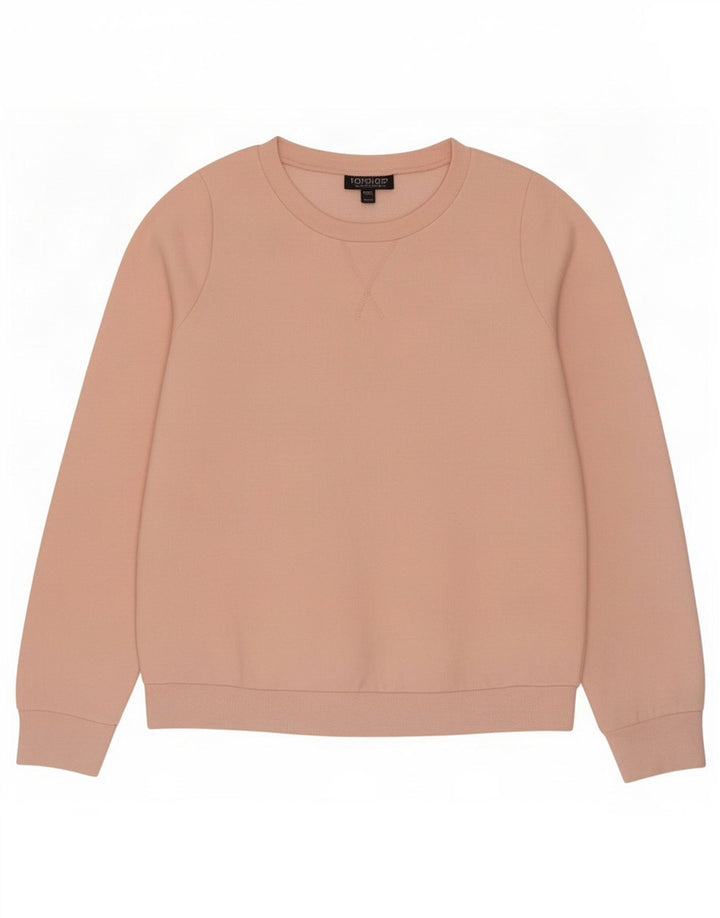 Topshop Dame Sweatshirt Jumper UK 10 Small Pink