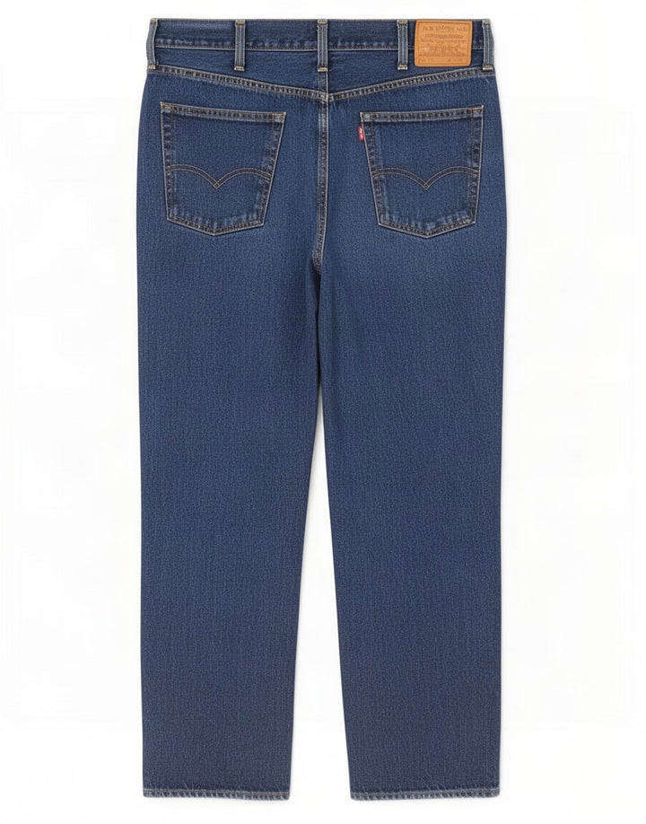 Levi's Herre 514 Straight Jeans W38 L30 Blå Bomuld