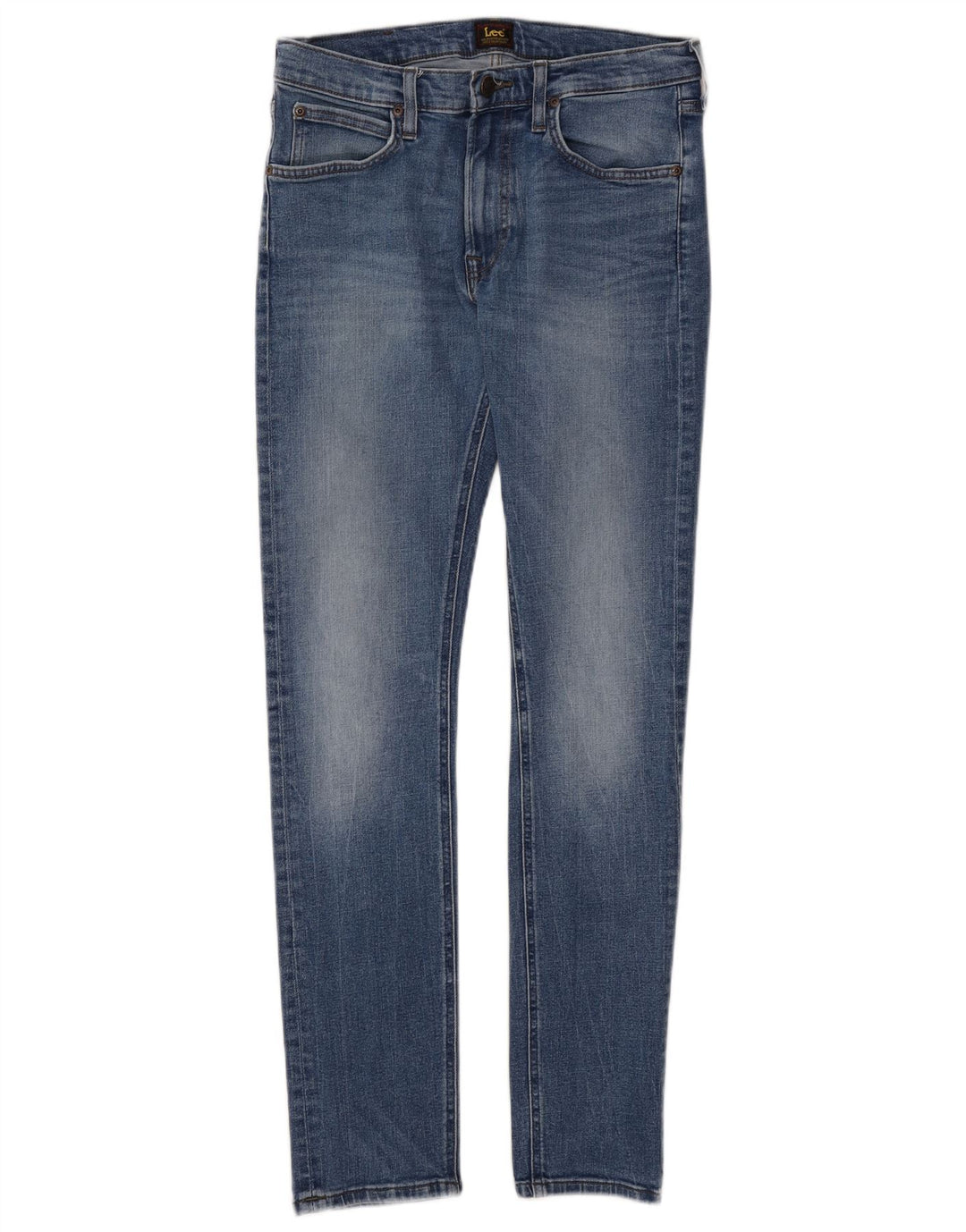 Lee Dame Luke Slim Jeans W31 L32 Blå Bomuld