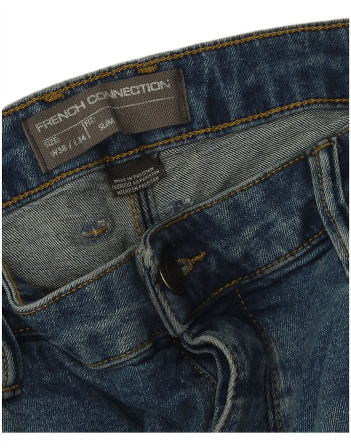 French Connection Herre Slim Jeans W38 L34 Blå Bomuld