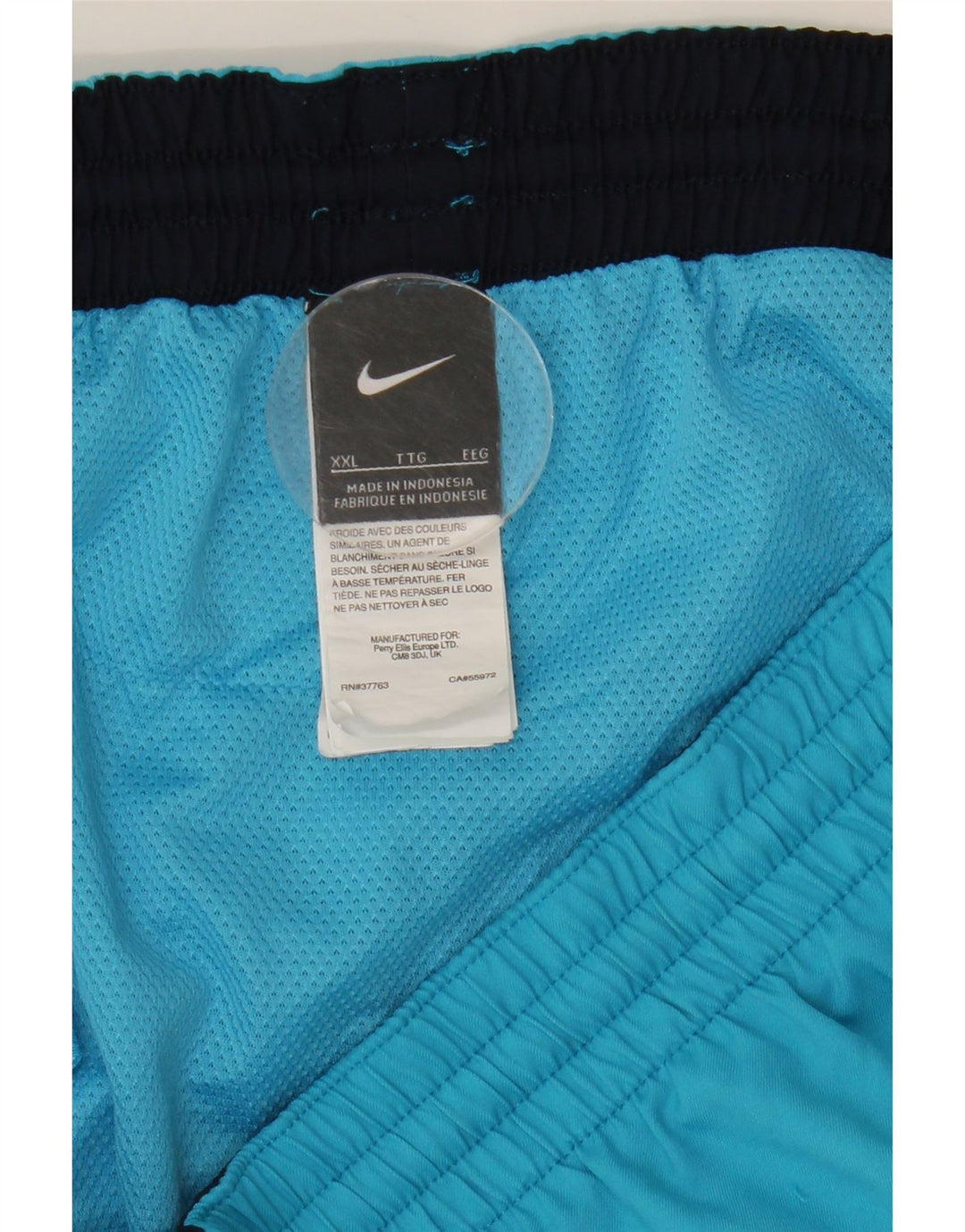 NIKE Sportshorts til mænd 2XL blå polyester