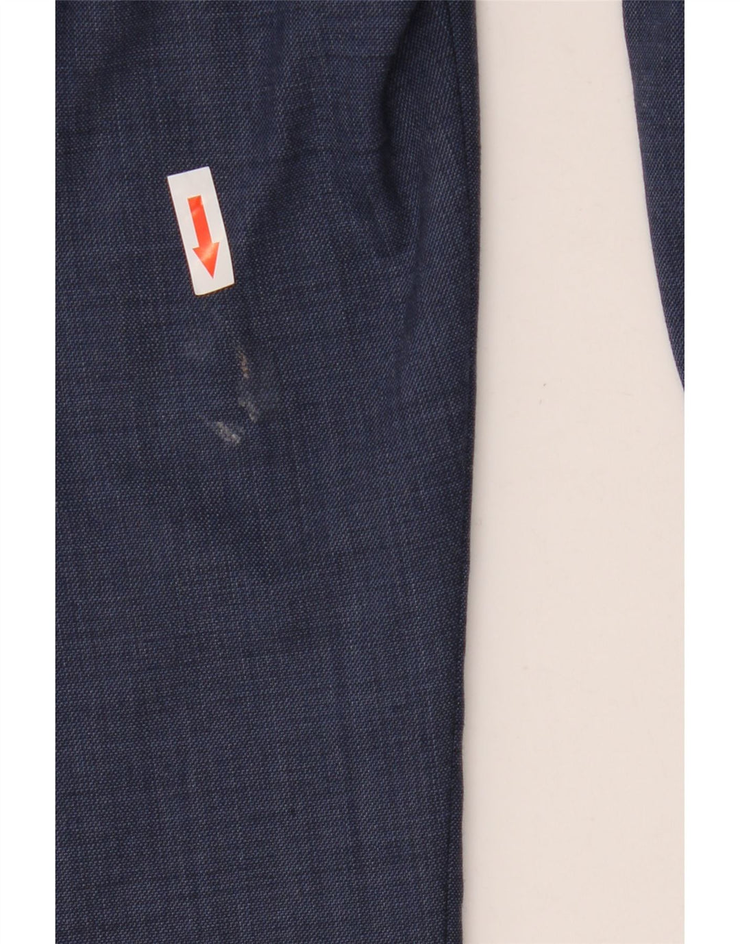 Marks & Spencer Herre Regular Fit Suit Bukser W38 L29 Blue Wool