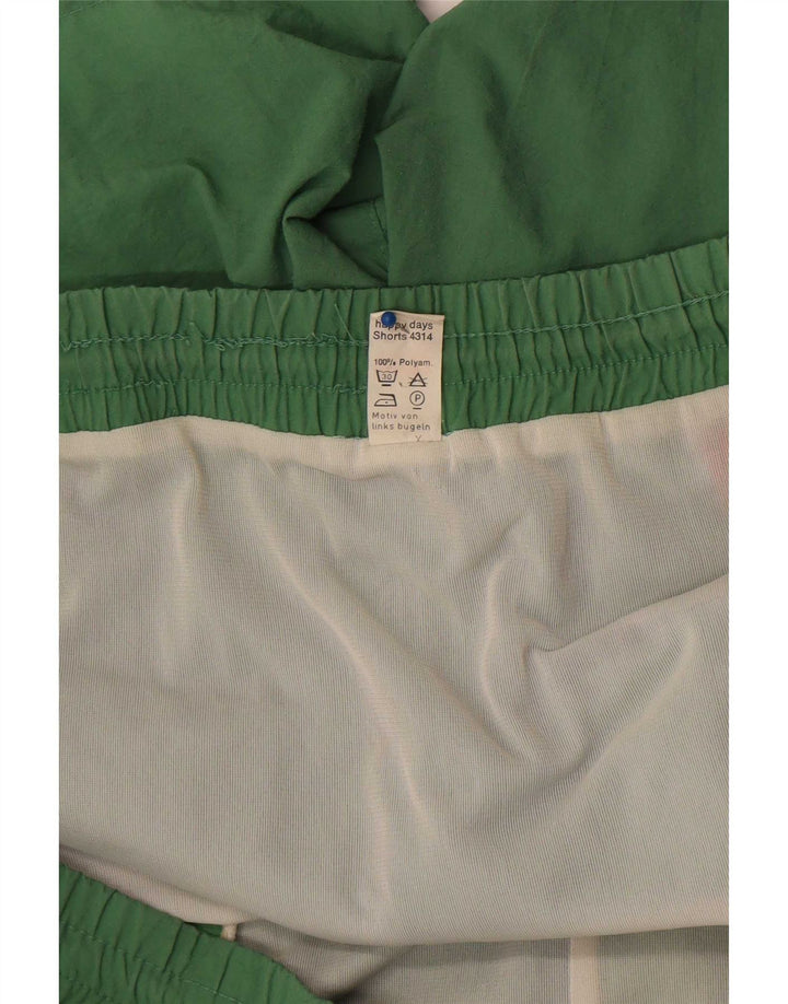Triumph Herre grafiske svømmeshorts XL Grøn Colourblock Polyamid