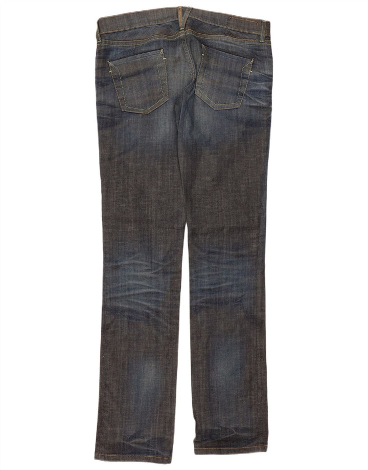 Benetton Herre Slim Jeans IT 48 Medium W34 L35 Blå Bomuld
