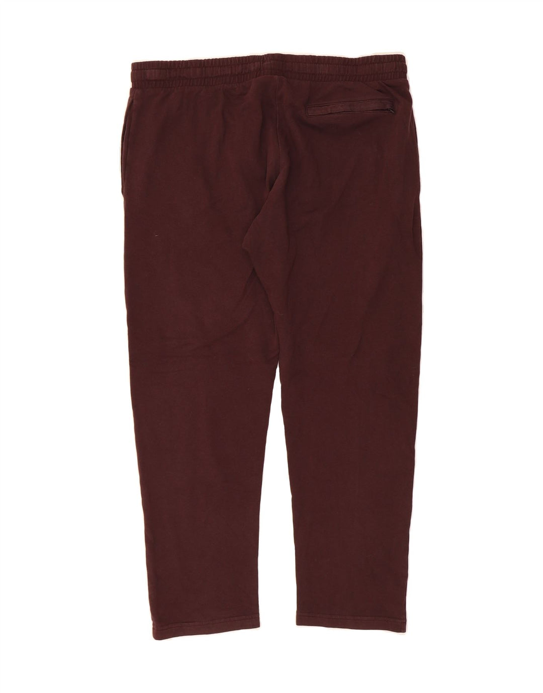 MARKS & SPENCER Womens Tracksuit Trousers UK 20 2XL Maroon Cotton Vintage Marks & Spencer and Second-Hand Marks & Spencer from Messina Hembry 