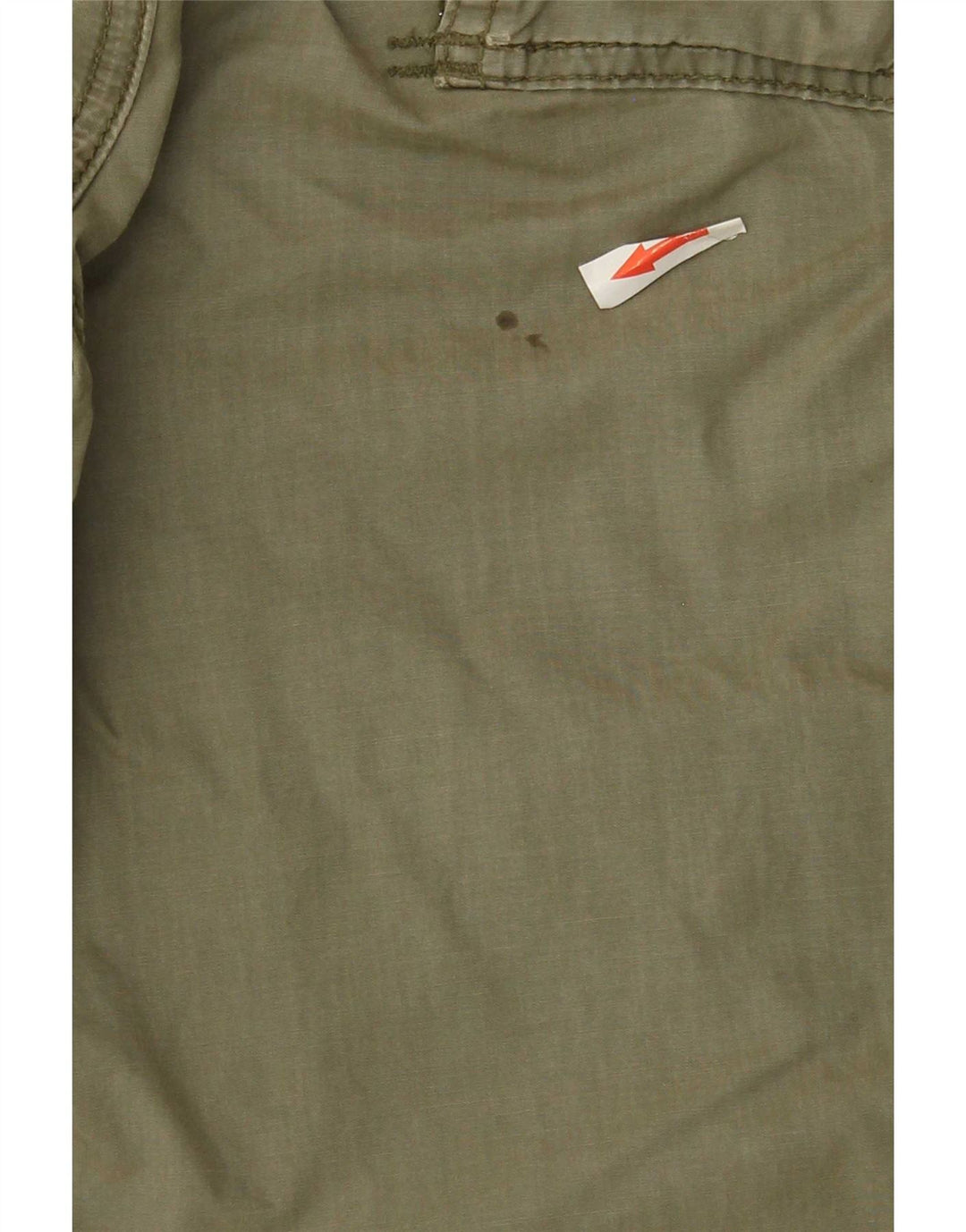 Scotch & Soda Herre grafiske Cargo Shorts W33 Medium Khaki Bomuld