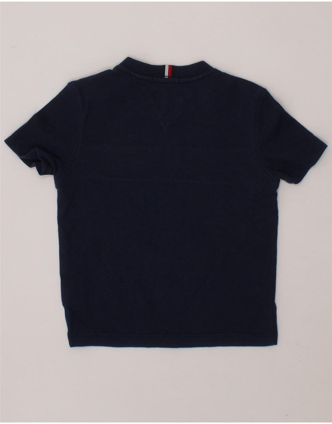 TOMMY HILFIGER Baby Boys Graphic T-Shirt Top 6-9 Months Navy Blue Cotton Vintage Tommy Hilfiger and Second-Hand Tommy Hilfiger from Messina Hembry 