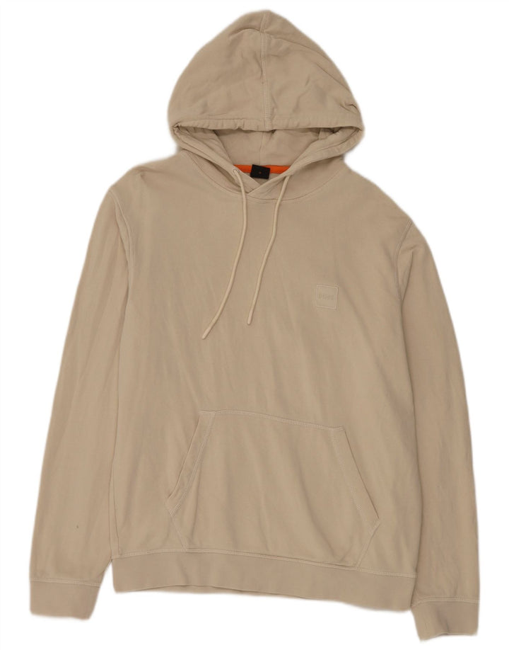 Hugo Boss Herre hættetrøje Jumper Medium Beige Bomuld