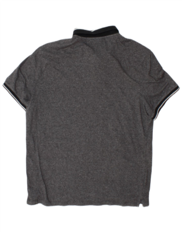 Michael Kors Herre Polo Shirt Large Grey Flecked