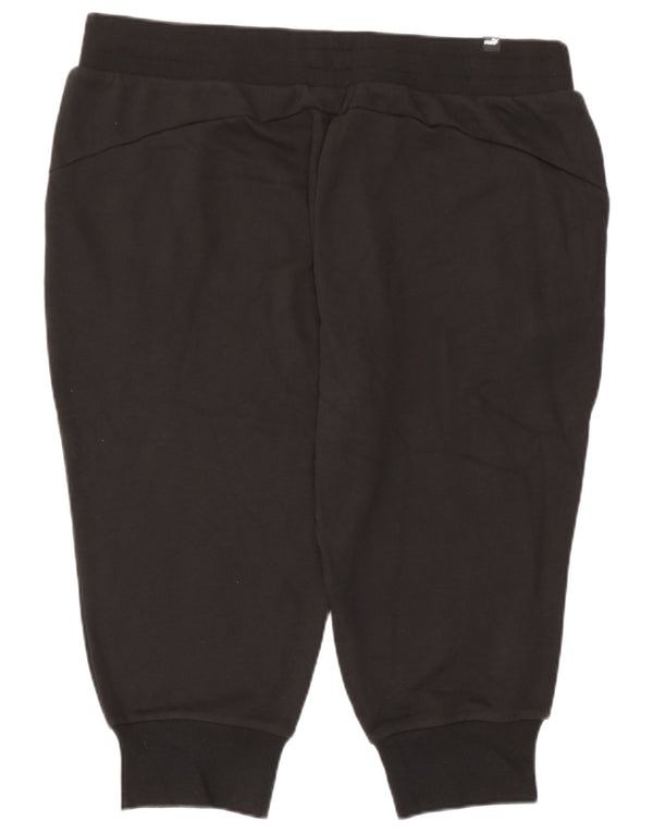 Puma Womens Sport Shorts UK 18 XL  Black Cotton