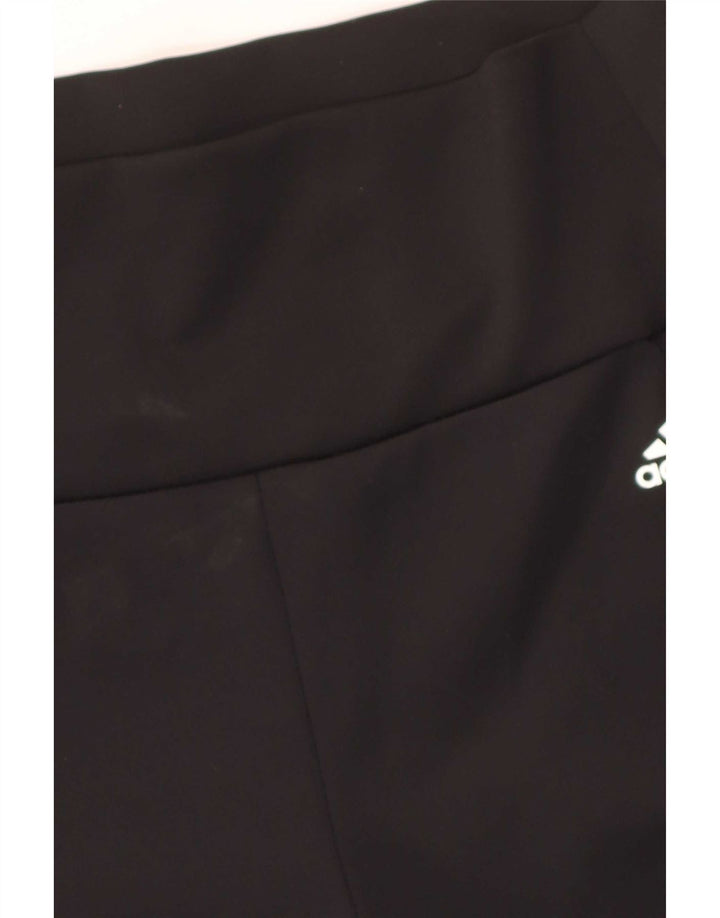 Adidas Aeroready Leggings til kvinder UK 12/14 Medium Black Polyester