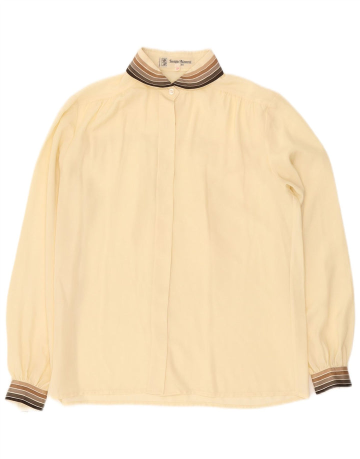 Serge Nancel Dame skjorte bluse EU 38 Medium Off White