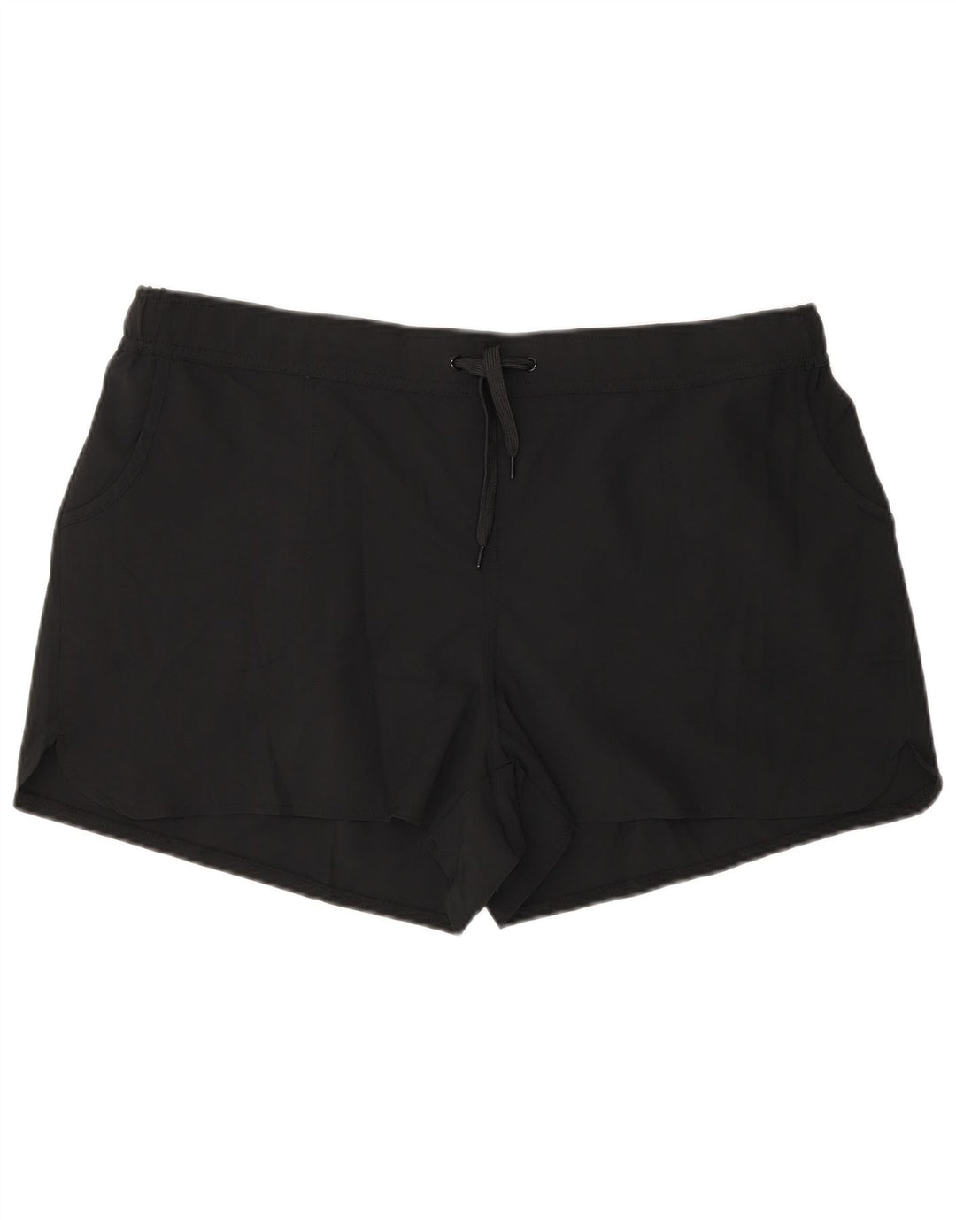 Mountain Warehouse Sportsshorts til kvinder UK 18 XL Sort Polyester