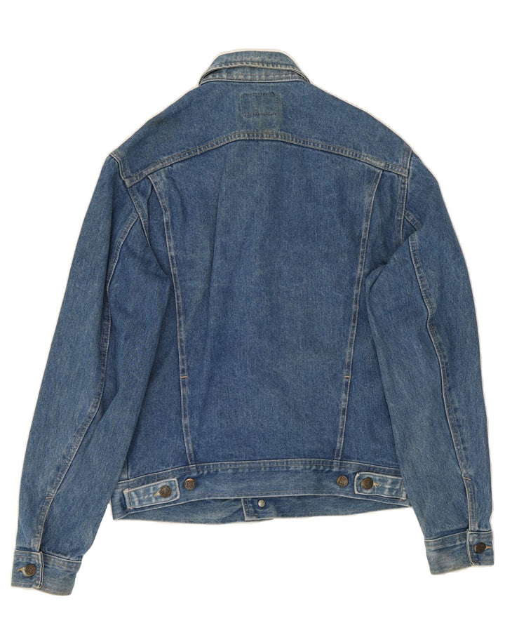 RIFLE Mens Denim Jacket UK 36 Small Blue Cotton Vintage Rifle and Second-Hand Rifle from Messina Hembry 