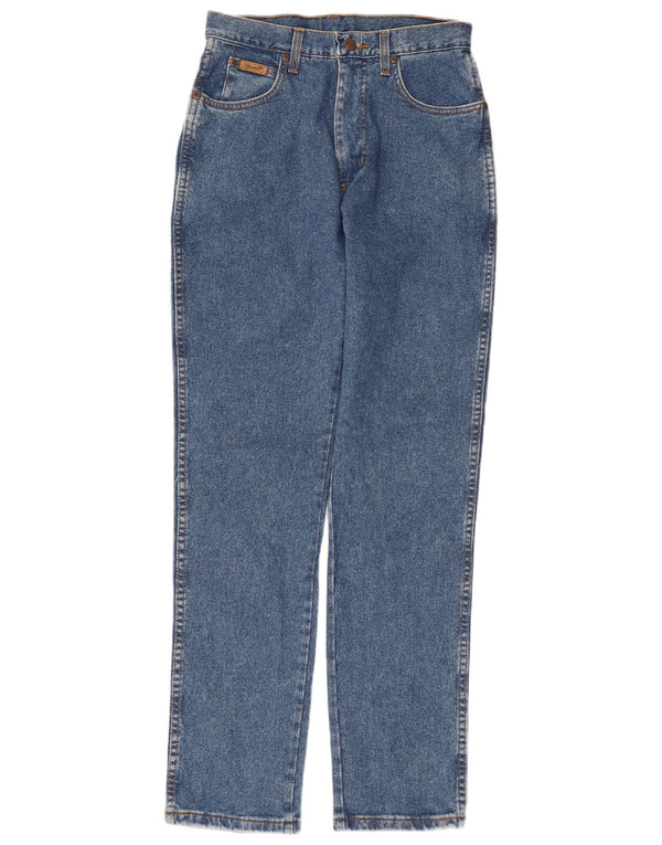 Wrangler Dame Paula Straight Jeans W30 L30 Blå Bomuld