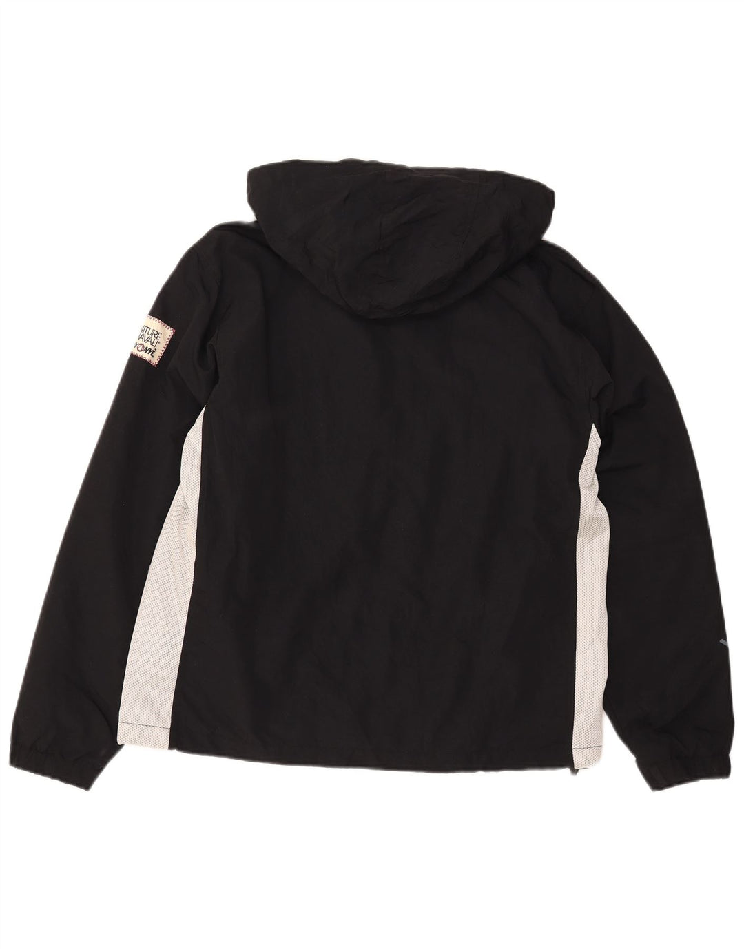 Murphy & Nye Herre Loose Fit Grafisk regnjakke UK 36 Small Black