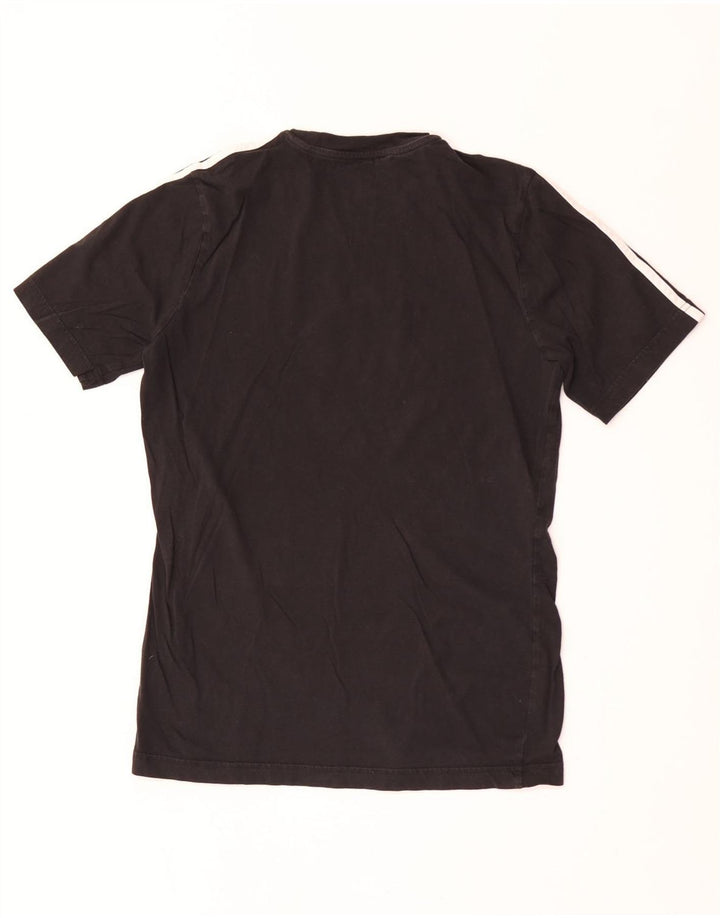 Adidas drenge T-shirt top 15-16 år sort bomuld