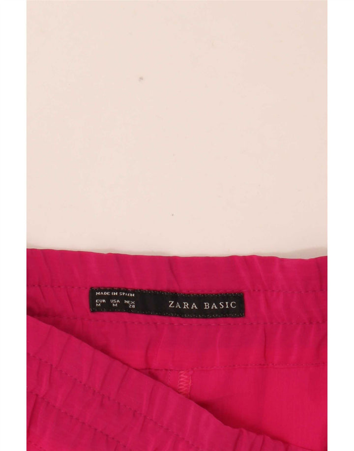 Zara Dame Slim Casual Bukser Medium W28 L27 Pink