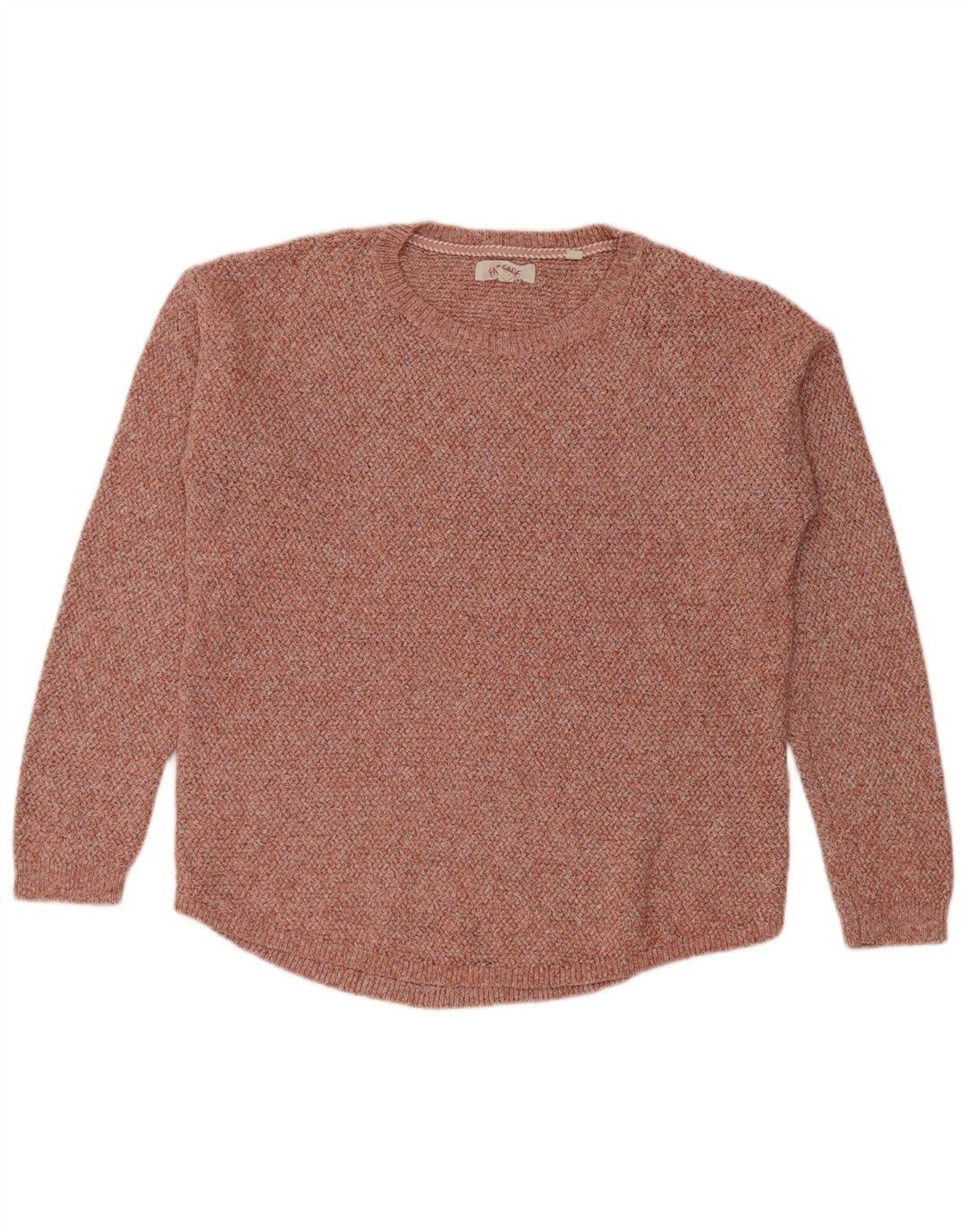 Fat Face Dame Oversized Boat Neck Jumper Sweater UK 10 Small Maroon