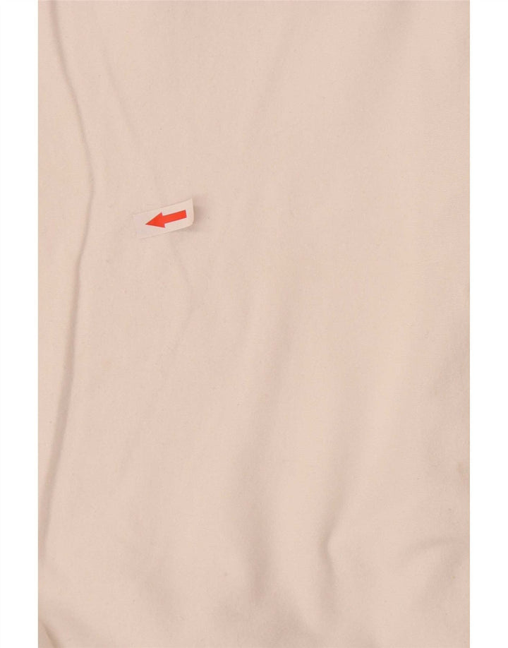 Nike Herre Dri Fit Grafisk Vest Top Medium Hvid Bomuld
