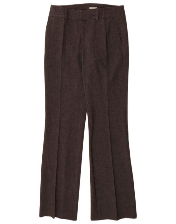 Stefanel Dame Bootcut Suit Bukser EU 34 XS W28 L32 Brun Polyester