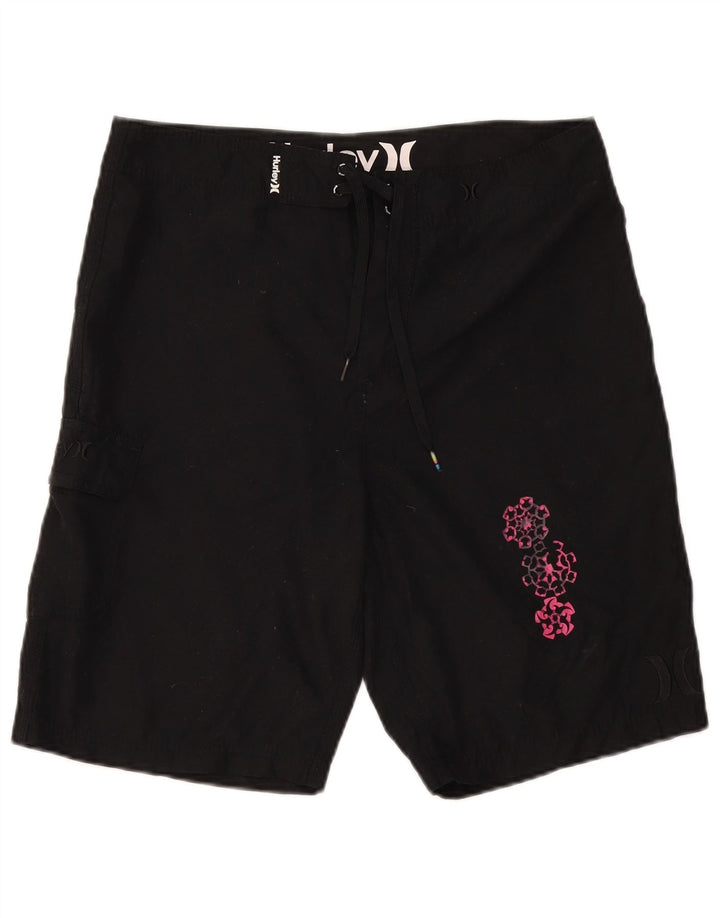 Hurley Badeshorts til mænd mellem sort polyester