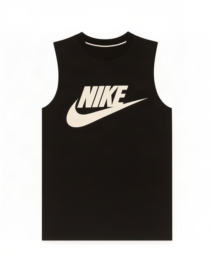 Nike Herre Grafisk Vest Top XS Sort Modal