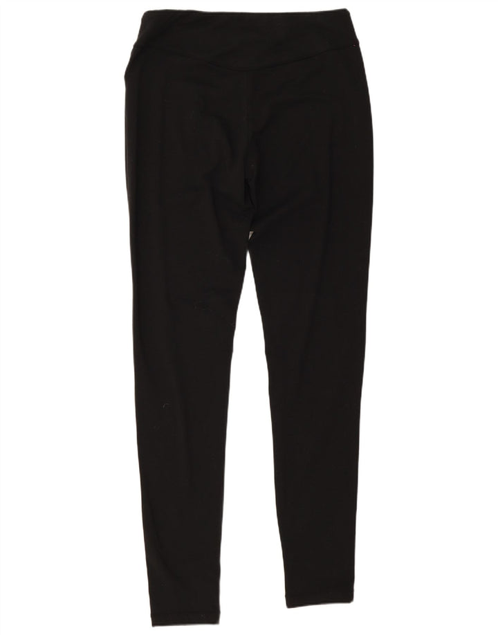 Arena Dame Leggings UK 12 Medium Sort Bomuld