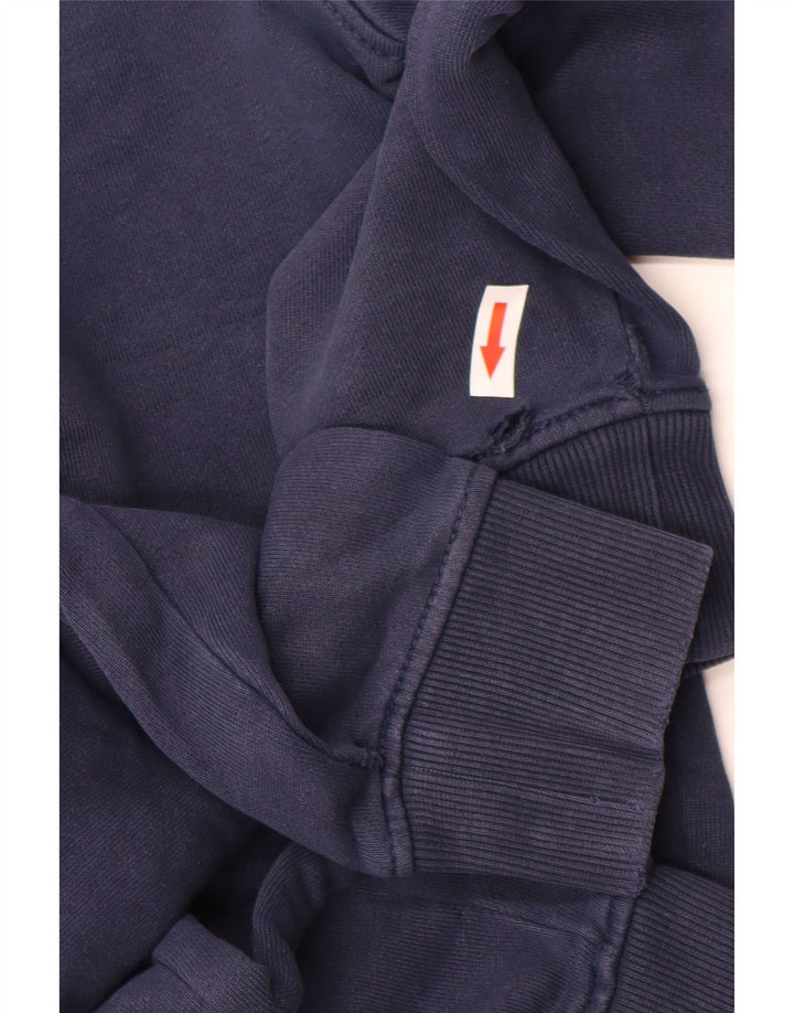 Tommy Hilfiger Herre Grafisk Sweatshirt Jumper Stor Marineblå Bomuld