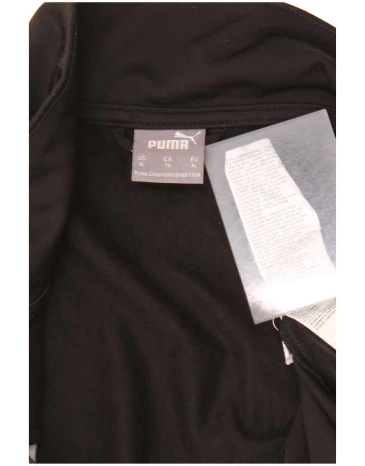 PUMA Træningsdragt til mænd Topjakke XL Sort Colourblock Polyester