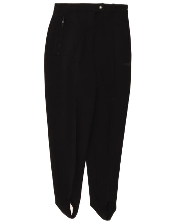 Fila Dame Stigbøjlebukser IT 42 Medium W26 L28 Sort Polyamid