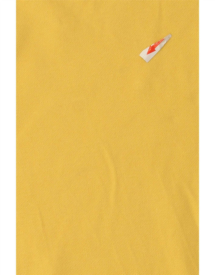 Kappa herre poloshirt stor gul bomuld
