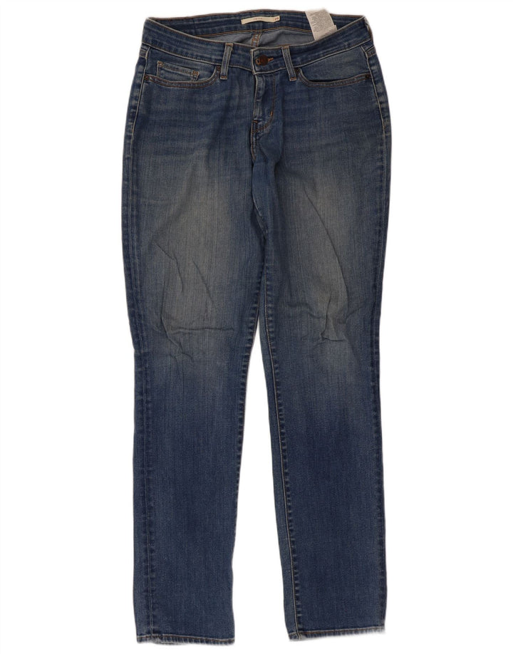 Levi's Dame 712 Slim Jeans W29 L32 Blå Bomuld