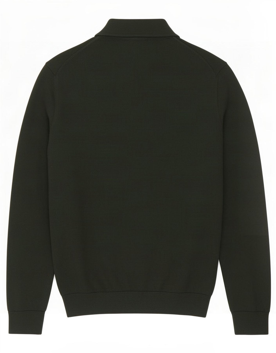 Zara Herre Polo Neck Jumper Sweater Medium Grøn Akryl