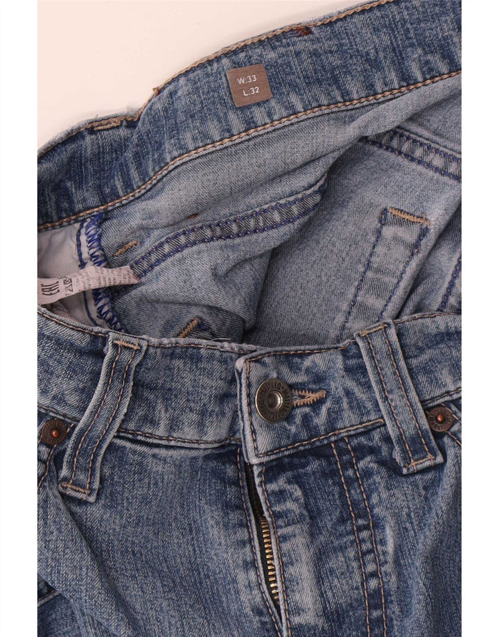 Mustang Dame Tramper Slim Jeans W33 L32 Blå Bomuld