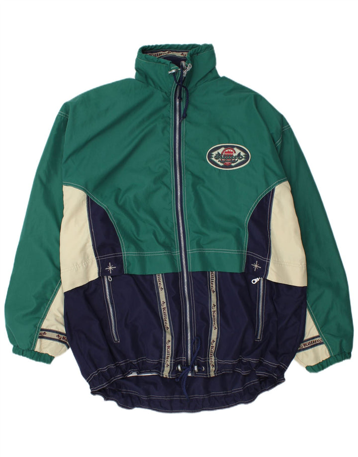 Killtec Herre træningsdragt Topjakke XL Grøn Colourblock Polyester
