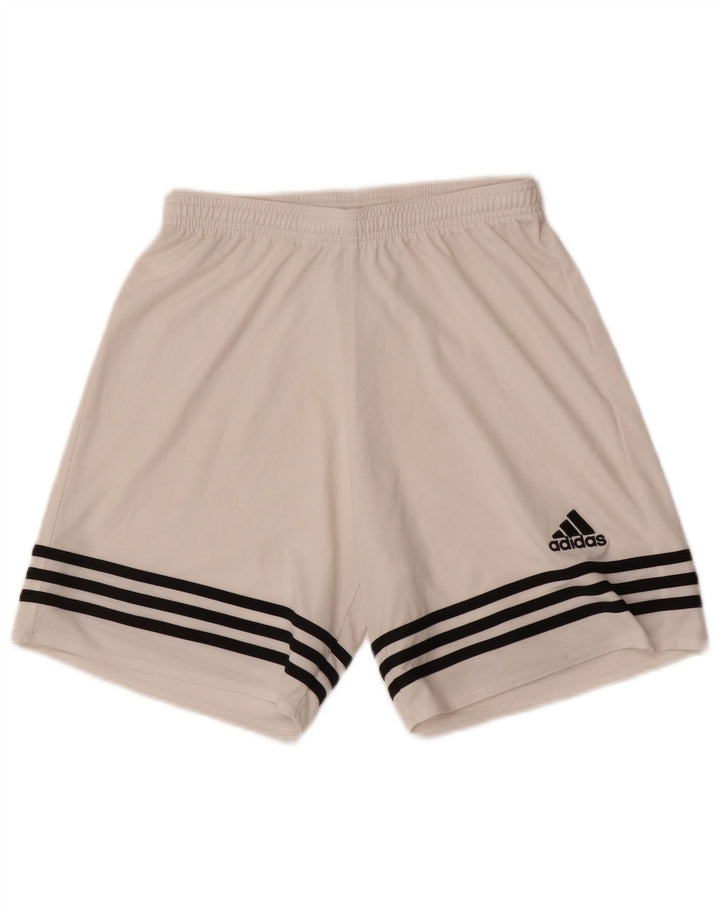 Adidas Herre Climalite Sportshorts Små hvide polyester