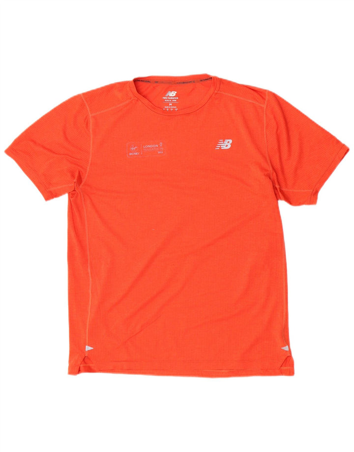 New Balance Herre T-Shirt Top Medium Orange