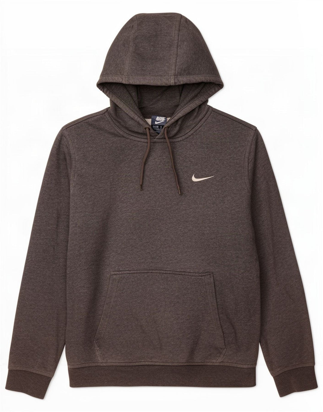 Nike Herre hættetrøje Jumper Medium Grey Bomuld